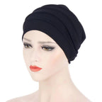 Solid Color Slub Cotton Undercap Hijab (MH031) - SJB-DIAMOND ELITES