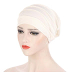 Solid Color Slub Cotton Undercap Hijab (MH031) - SJB-DIAMOND ELITES