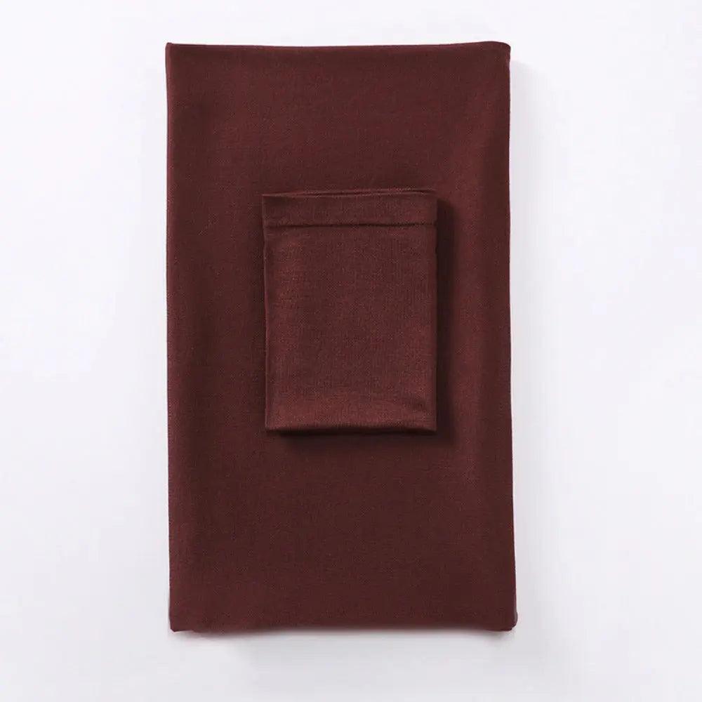 Solid Color Hijab With Basic Headscarf Cap (MH038) - SJB-DIAMOND ELITES