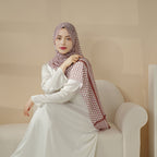 Chiffon Keffiyeh Hijab (MH045) - SJB-DIAMOND ELITES