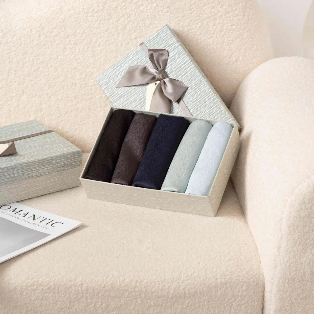 Twill Crinkle Hijab Gift Set Box (MH047) - SJB-DIAMOND ELITES