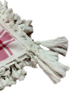 MH052 Four-Sided Fringed  Keffiyeh Square Hijab - SJB-DIAMOND ELITES