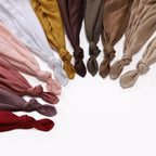 MH054 Rayon Solid Color Wide Brim Hijab - SJB-DIAMOND ELITES