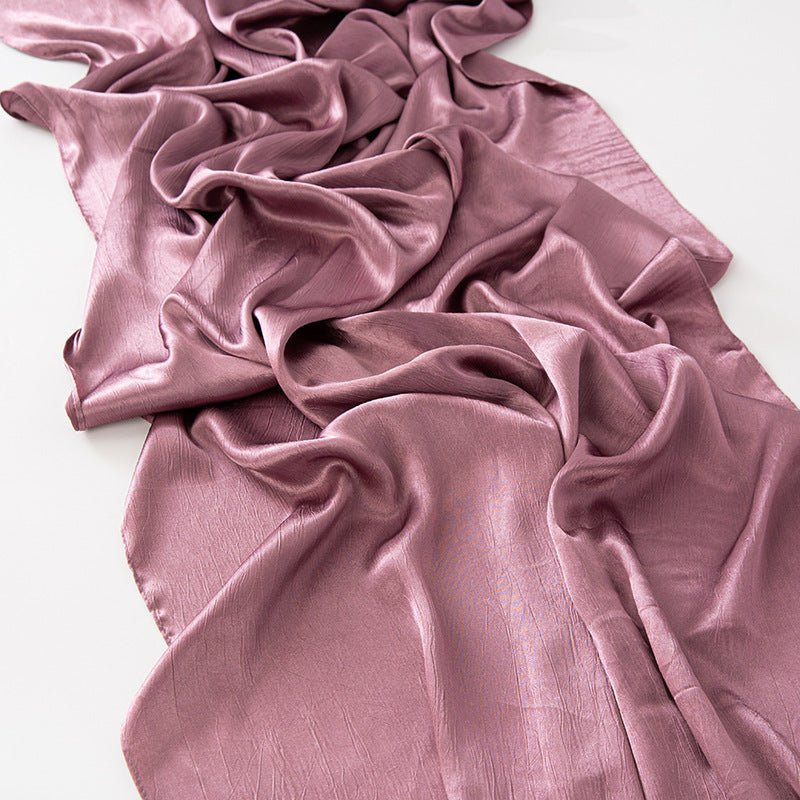 MH065 Bark Wrinkled Glossy Satin Imitation Silk - SJB-DIAMOND ELITES