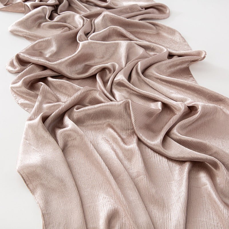MH065 Bark Wrinkled Glossy Satin Imitation Silk - SJB-DIAMOND ELITES