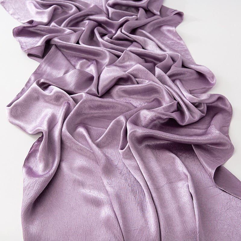 MH065 Bark Wrinkled Glossy Satin Imitation Silk - SJB-DIAMOND ELITES