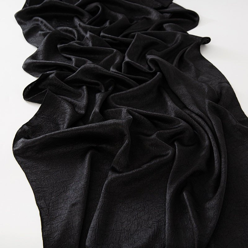 MH065 Bark Wrinkled Glossy Satin Imitation Silk - SJB-DIAMOND ELITES