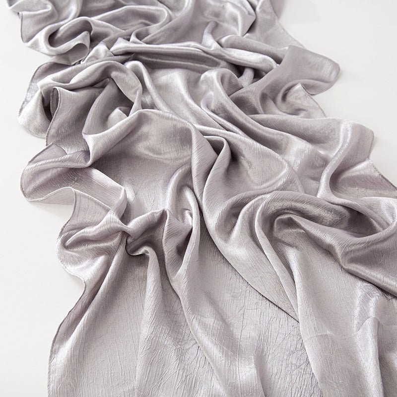MH065 Bark Wrinkled Glossy Satin Imitation Silk - SJB-DIAMOND ELITES