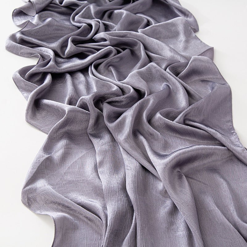 MH065 Bark Wrinkled Glossy Satin Imitation Silk - SJB-DIAMOND ELITES