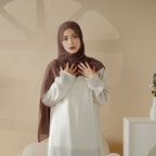 Plain Chiffon Shawl, Extra Fine Chiffon Hijab (MH067) - SJB-DIAMOND ELITES