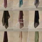 Plain Chiffon Shawl, Extra Fine Chiffon Hijab (MH067) - SJB-DIAMOND ELITES