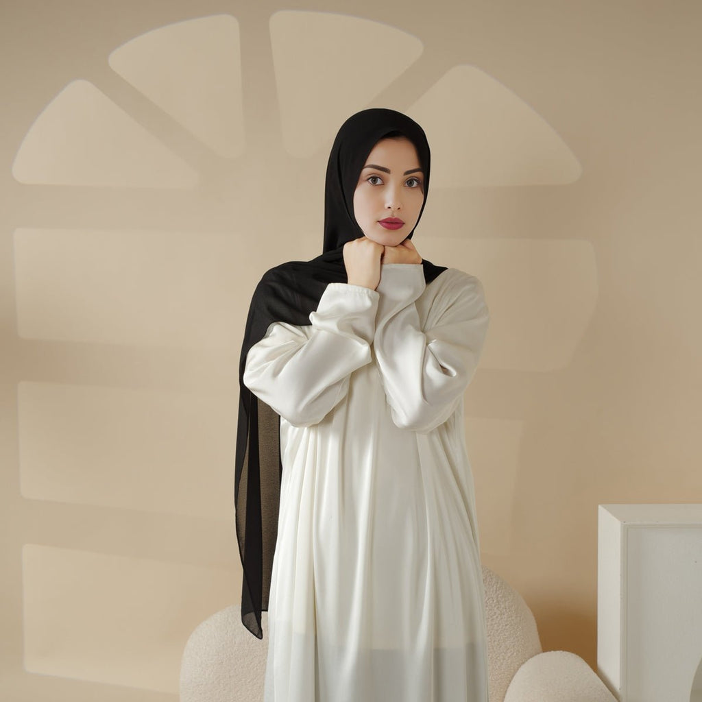 Plain Chiffon Shawl, Extra Fine Chiffon Hijab (MH067) - SJB-DIAMOND ELITES