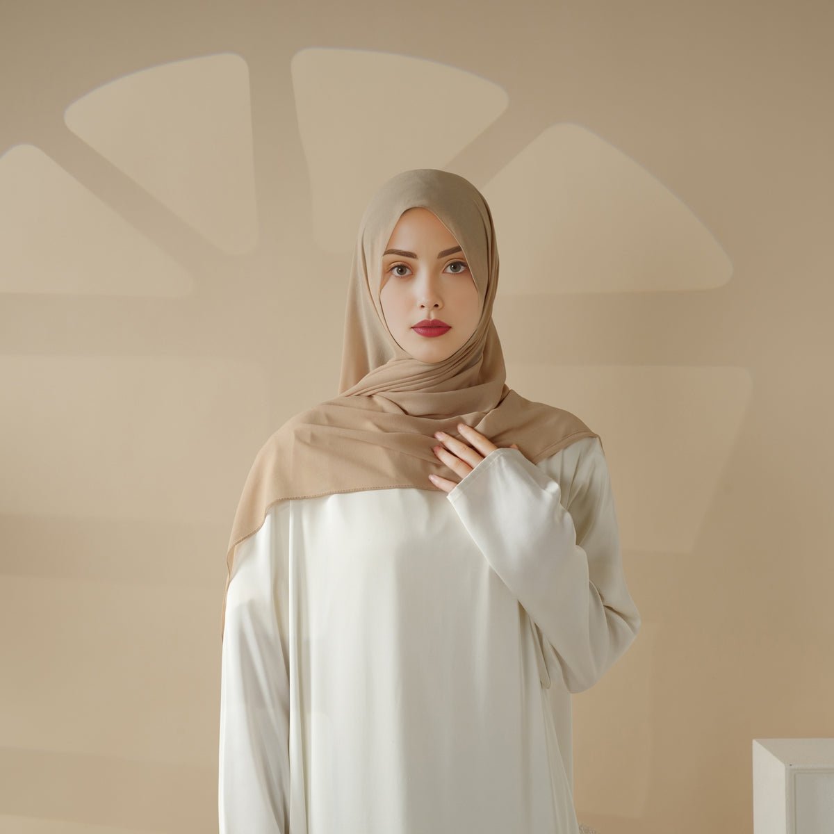 Plain Chiffon Shawl, Extra Fine Chiffon Hijab (MH067) - SJB-DIAMOND ELITES