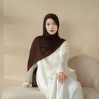 Plain Chiffon Shawl, Extra Fine Chiffon Hijab (MH067) - SJB-DIAMOND ELITES