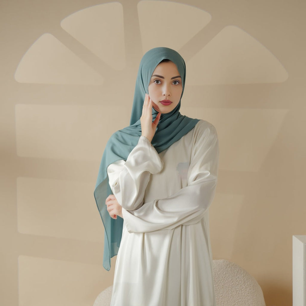 Plain Chiffon Shawl, Extra Fine Chiffon Hijab (MH067) - SJB-DIAMOND ELITES