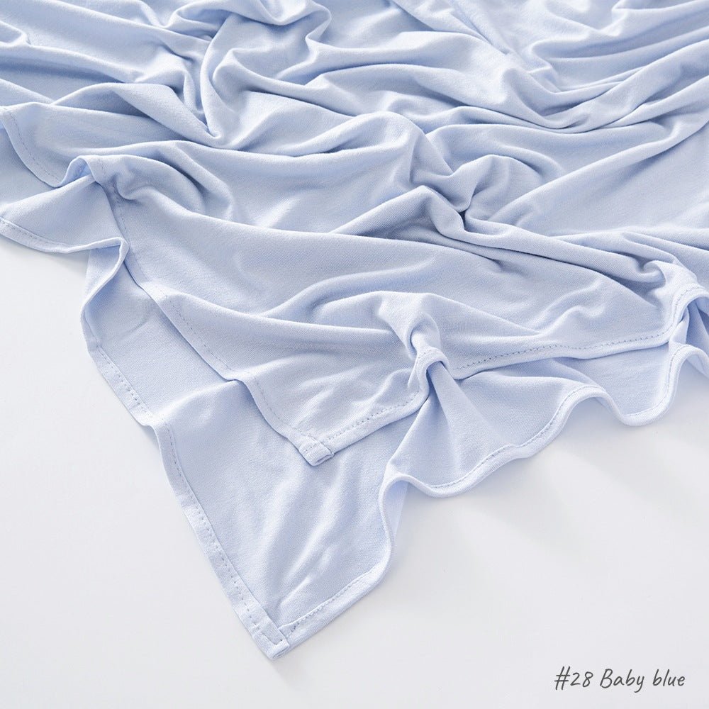 High Quality Right Angle Curled Modal Mercerized Cotton Breathable Hijab(MH068) - SJB-DIAMOND ELITES