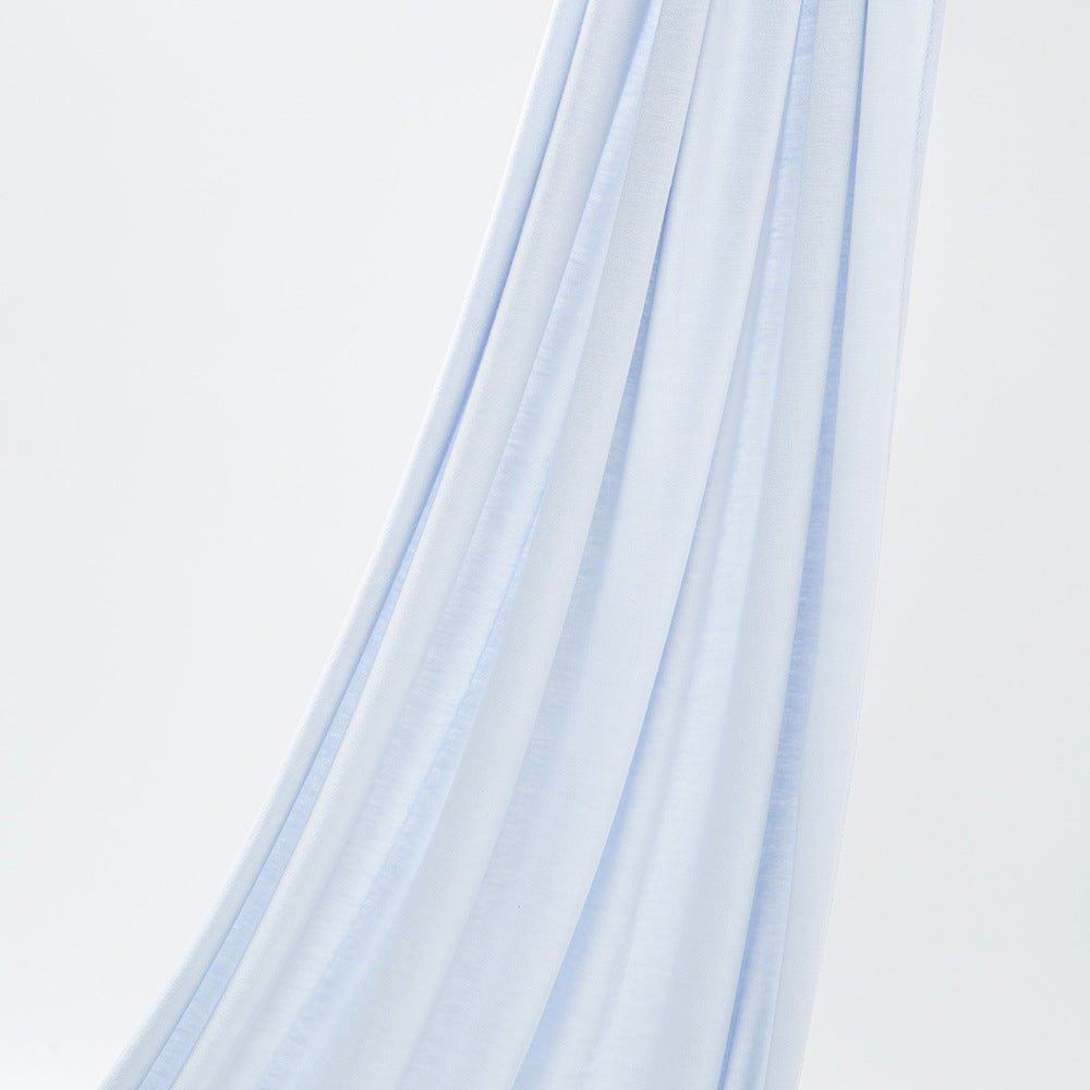 High Quality Right Angle Curled Modal Mercerized Cotton Breathable Hijab(MH068) - SJB-DIAMOND ELITES