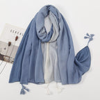 MH071 Cotton And Linen Printed Hijab