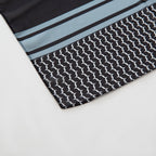 MH074 Keffiyeh Printed chiffon Hijab