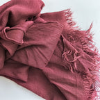 Cotton Tassel Hijab | Crepe Tassel Hijab (MH086)