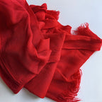 Cotton Tassel Hijab | Crepe Tassel Hijab (MH086)