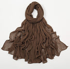 MH088 Long curly Rayon Hijab