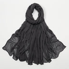 MH088 Long curly Rayon Hijab