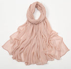 MH088 Long curly Rayon Hijab