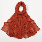 MH088 Long curly Rayon Hijab