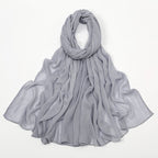 MH088 Long curly Rayon Hijab