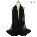 MH089 Pearl Chiffon Bubble Hijab Mariam's Collection