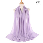 MH089 Pearl Chiffon Bubble Hijab Mariam's Collection