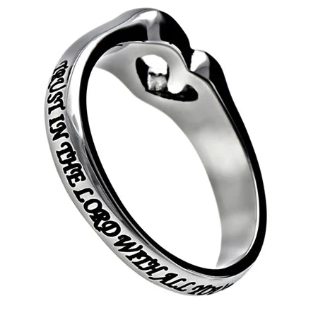 Mini Heart Ring -Trust - SC KingdomWear