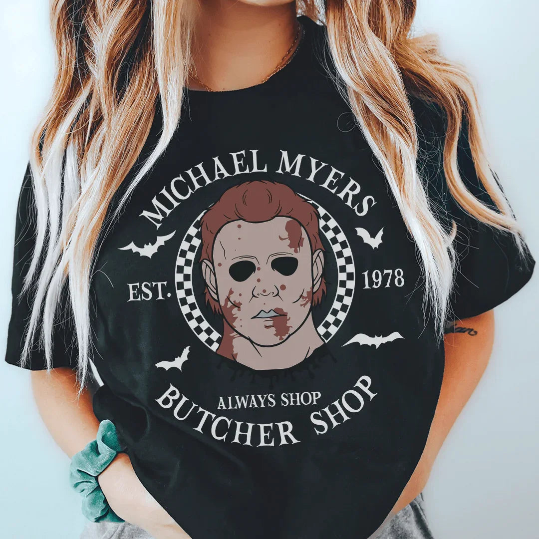 Michael Butcher Shop Tee Peachy Sunday