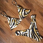 Micro Mini Bikini Swimwear Women Halter Push Up Bikini Set Padded Bra  Women's Underwired Triangle Bathing Two Pieces Swimsuit Bikini Set  Swimsuit Bandage Swim Suit Stevvex