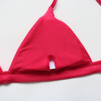 Micro Mini Bikini Swimwear Women Halter Push Up Bikini Set Padded Bra  Women's Underwired Triangle Bathing Two Pieces Swimsuit Bikini Set  Swimsuit Bandage Swim Suit Stevvex