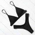 Micro Mini Bikini Swimwear Women Halter Push Up Bikini Set Padded Bra  Women's Underwired Triangle Bathing Two Pieces Swimsuit Bikini Set  Swimsuit Bandage Swim Suit Stevvex