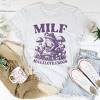 Milf Man I Love Frogs Tee Peachy Sunday