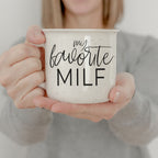 Funny MILF Mug 14.5oz Ceramic Coffee Mug Cheeky Mom In Love With Fall BandsCo Straps