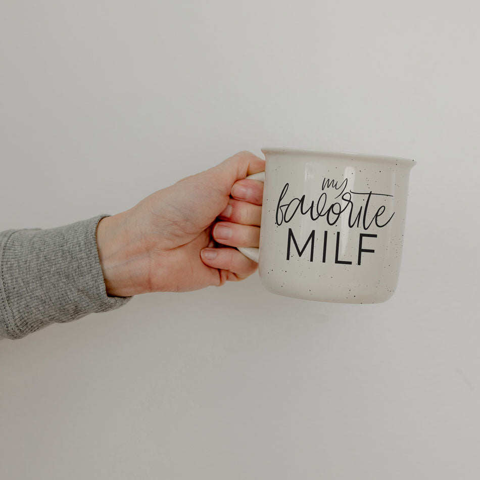 Funny MILF Mug 14.5oz Ceramic Coffee Mug Cheeky Mom In Love With Fall BandsCo Straps