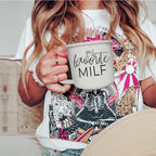 Funny MILF Mug 14.5oz Ceramic Coffee Mug Cheeky Mom In Love With Fall BandsCo Straps