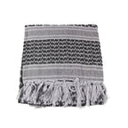 Military Arab Keffiyeh Shemagh Scarf Cotton Winter Shawl Neck Warmer Cover Head Wrap Windproof Tactical Camping Scarf Men Women Shemagh Keffiyeh Men Arab Kufiyah Keffiyeh Arabic Muslim Head Wrap Men Scarf Shawl Stevvex