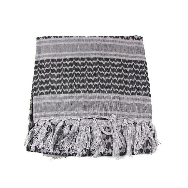 Military Arab Keffiyeh Shemagh Scarf Cotton Winter Shawl Neck Warmer Cover Head Wrap Windproof Tactical Camping Scarf Men Women Shemagh Keffiyeh Men Arab Kufiyah Keffiyeh Arabic Muslim Head Wrap Men Scarf Shawl Stevvex