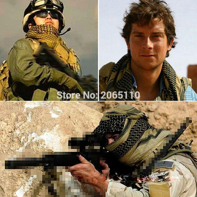 Military Arab Keffiyeh Shemagh Scarf Cotton Winter Shawl Neck Warmer Cover Head Wrap Windproof Tactical Camping Scarf Men Women Shemagh Keffiyeh Men Arab Kufiyah Keffiyeh Arabic Muslim Head Wrap Men Scarf Shawl Stevvex