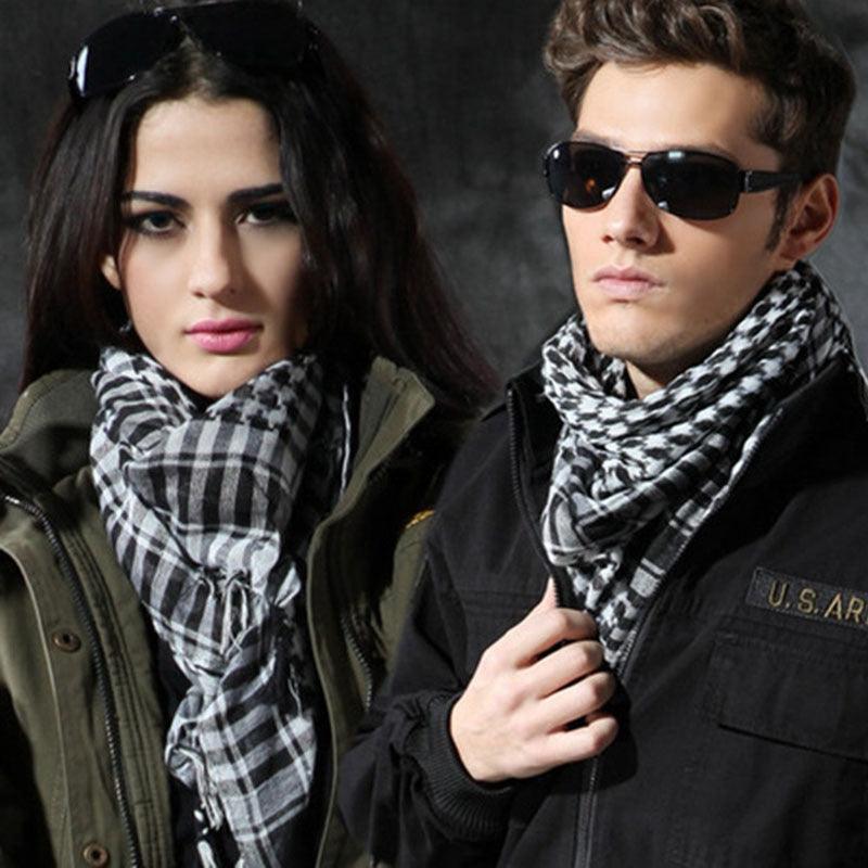Military Scarves Shemagh Multifunction Tactical cotton head Scarf square Arabic Keffiyeh Wrap Bandana Women Men Scarf Shawl Wrap Pattern of Arab Shemagh Keffiyeh Men Arab Kufiyah Keffiyeh Arabic Muslim Head Wrap Stevvex