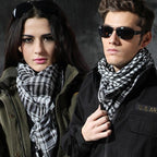 Military Scarves Shemagh Multifunction Tactical cotton head Scarf square Arabic Keffiyeh Wrap Bandana Women Men Scarf Shawl Wrap Pattern of Arab Shemagh Keffiyeh Men Arab Kufiyah Keffiyeh Arabic Muslim Head Wrap Stevvex