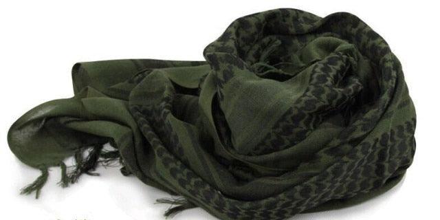 Military Shemagh Army Desert Keffiyeh Arab Scarf Shawl Neck Cover Head Wrap Scarf Military Shemagh Tactical Desert Keffiyeh Head Neck Scarf Arab Wrap with Tassel Head Neck Wrap Shawl Motorcycle Hiking Paintball Face Mask Stevvex