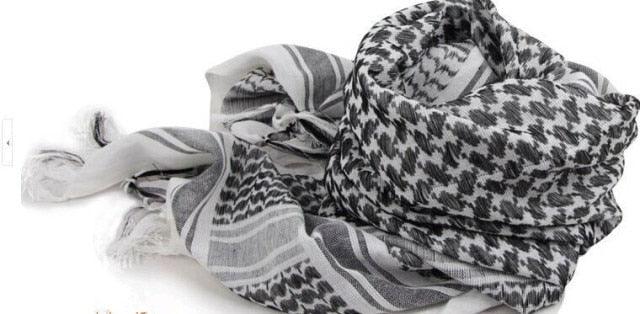 Military Shemagh Army Desert Keffiyeh Arab Scarf Shawl Neck Cover Head Wrap Scarf Military Shemagh Tactical Desert Keffiyeh Head Neck Scarf Arab Wrap with Tassel Head Neck Wrap Shawl Motorcycle Hiking Paintball Face Mask Stevvex