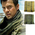 Military Shemagh Army Desert Keffiyeh Arab Scarf Shawl Neck Cover Head Wrap Scarf Military Shemagh Tactical Desert Keffiyeh Head Neck Scarf Arab Wrap with Tassel Head Neck Wrap Shawl Motorcycle Hiking Paintball Face Mask Stevvex