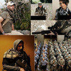 Military Shemagh Army Desert Keffiyeh Arab Scarf Shawl Neck Cover Head Wrap Scarf Military Shemagh Tactical Desert Keffiyeh Head Neck Scarf Arab Wrap with Tassel Head Neck Wrap Shawl Motorcycle Hiking Paintball Face Mask Stevvex